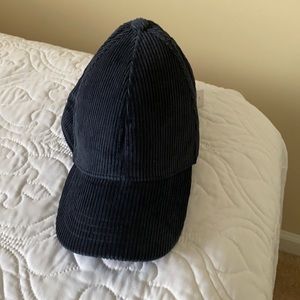 Club Monaco Navy Cord baseball hat 🧢